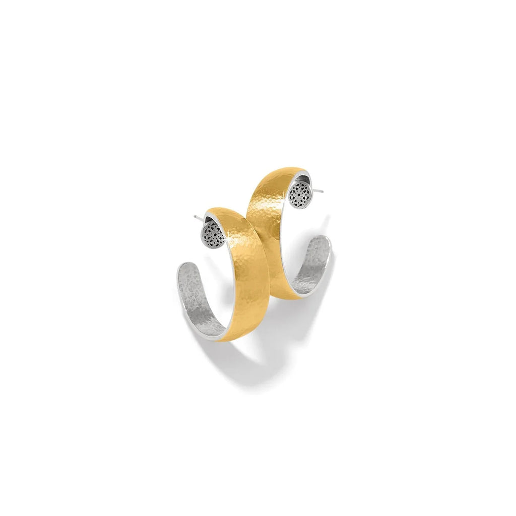 BRI Ferrara Entrata Moon Small Hoop Earrings