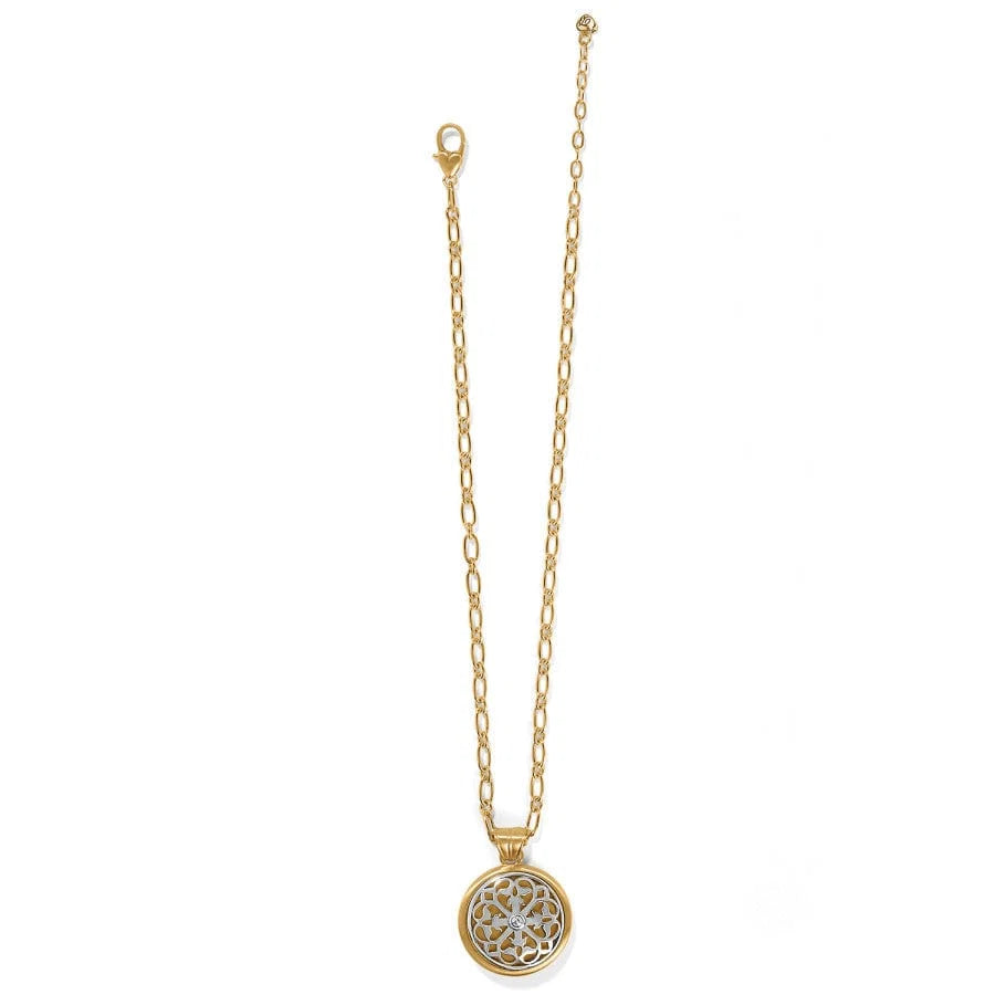 BRI Ferrara Two Tone  Luce Large Pendant Necklace
