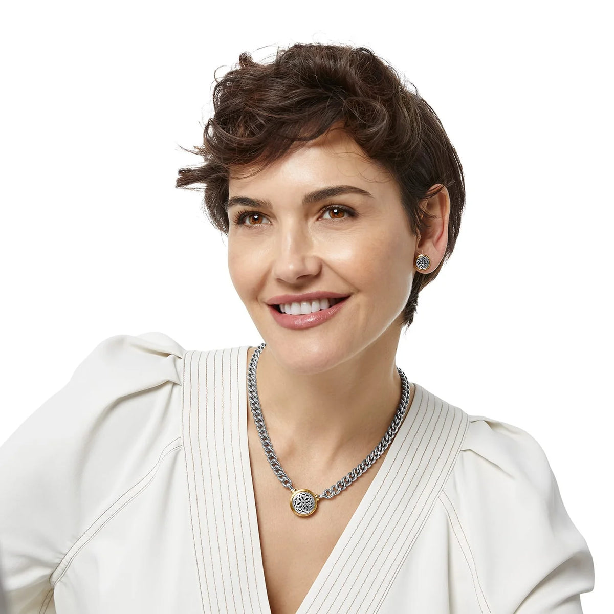 BRI Ferrara Two Tone Necklace