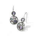 BRI Halo French Wire Earrings