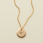 MBM Heart Disc Necklace