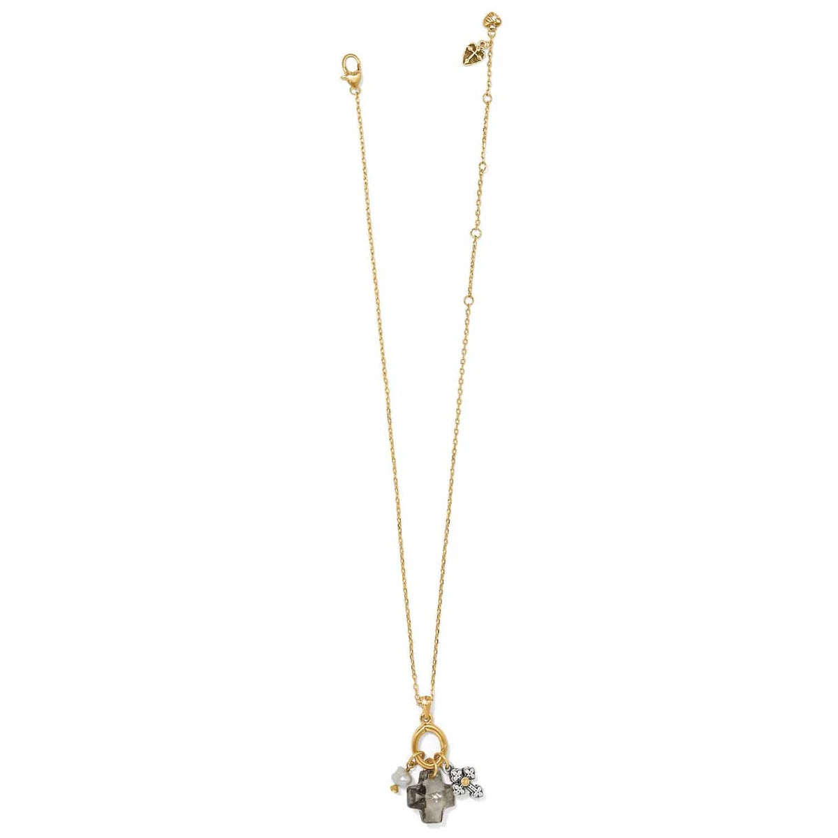 BRI Heavenly Cross Short Necklace