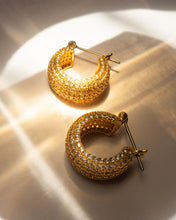 Load image into Gallery viewer, LAJ Pave Royale Hoops
