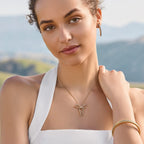 BRI Illumina Bow Necklace