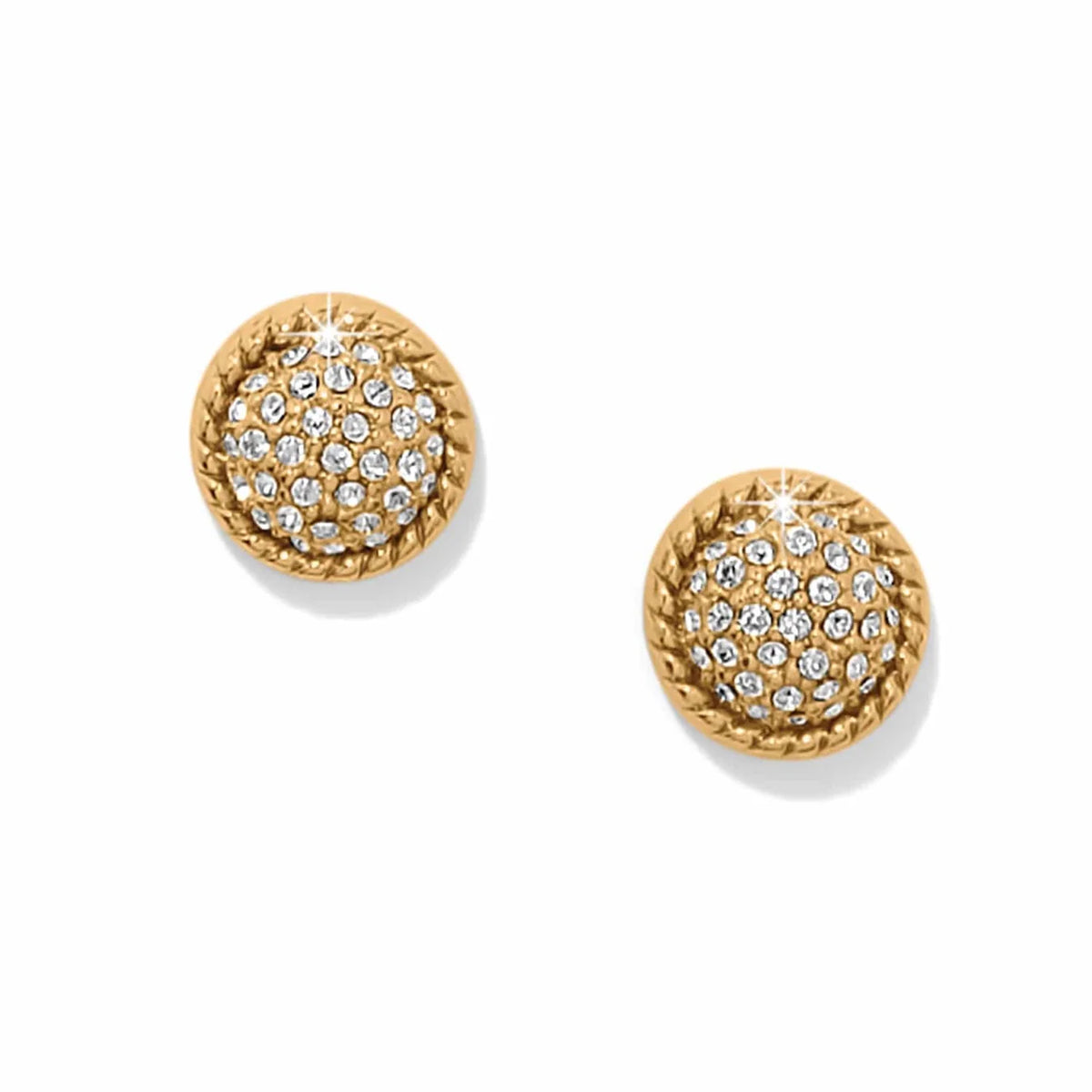 BRI Illumina Celeste Dome Post Earrings
