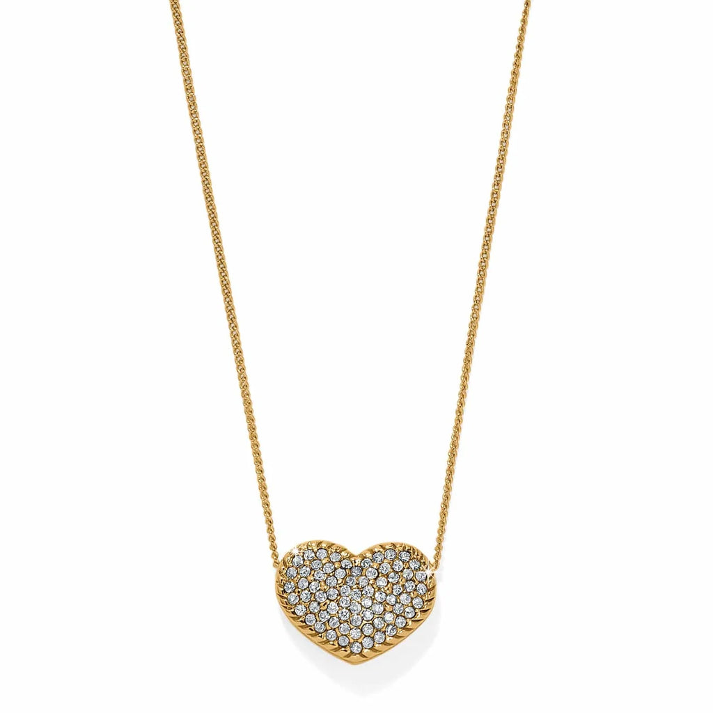 BRI Illumina Celeste Heart Bold Necklace
