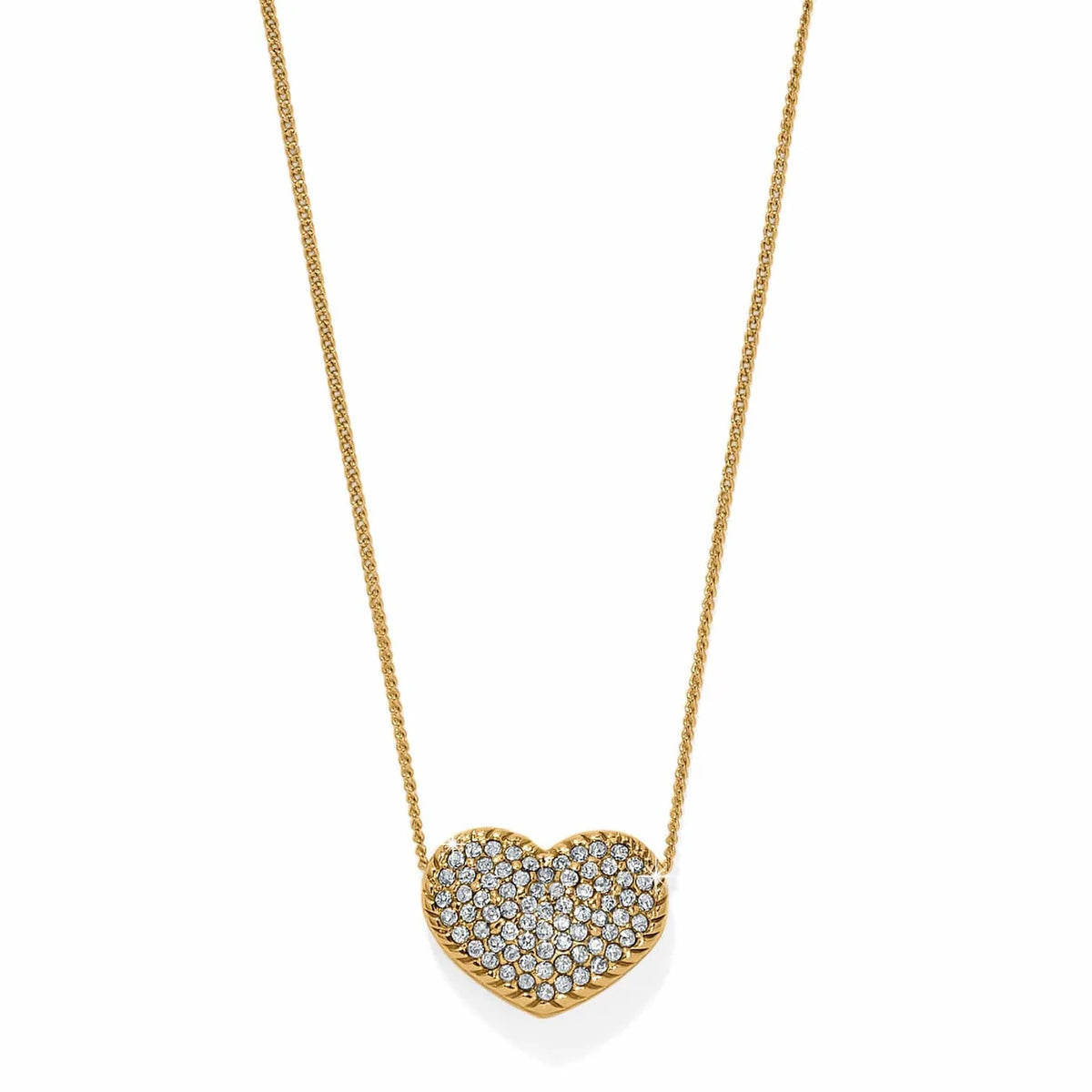BRI Illumina Celeste Heart Bold Necklace