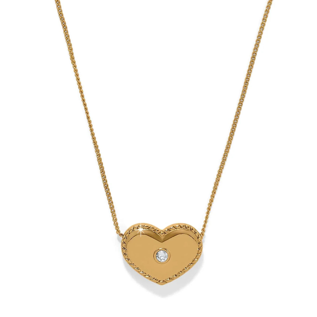 BRI Illumina Celeste Heart Bold Necklace