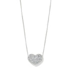 BRI Illumina Celeste Heart Bold Necklace