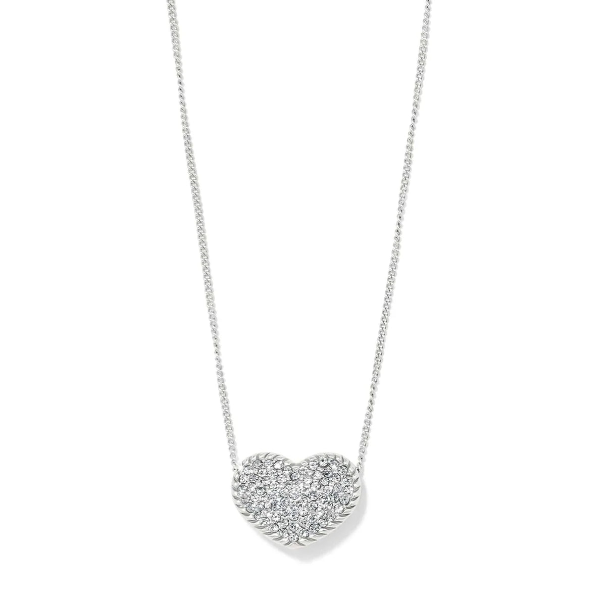 BRI Illumina Celeste Heart Bold Necklace