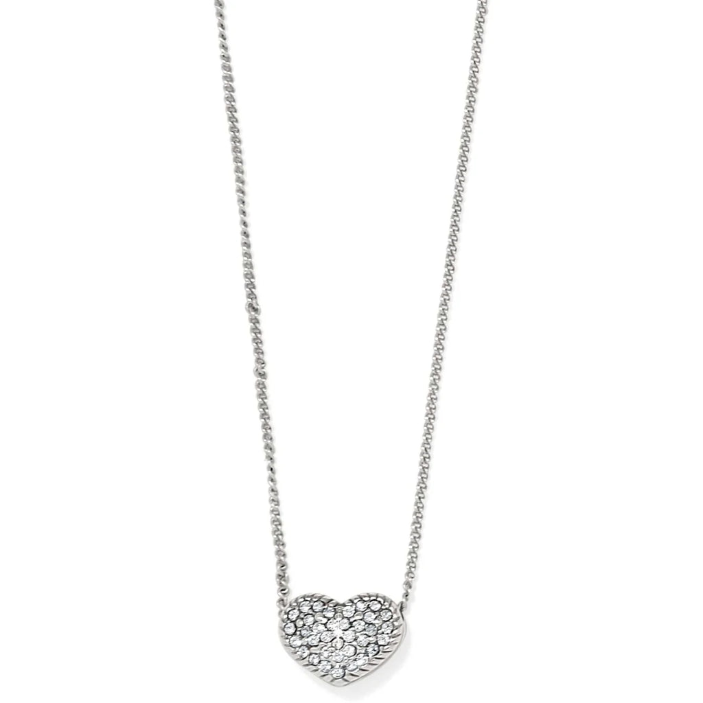 BRI Illumina Celeste Heart Petite Necklace