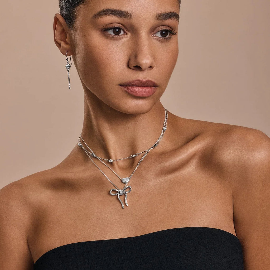 BRI Illumina Celeste Heart Petite Necklace