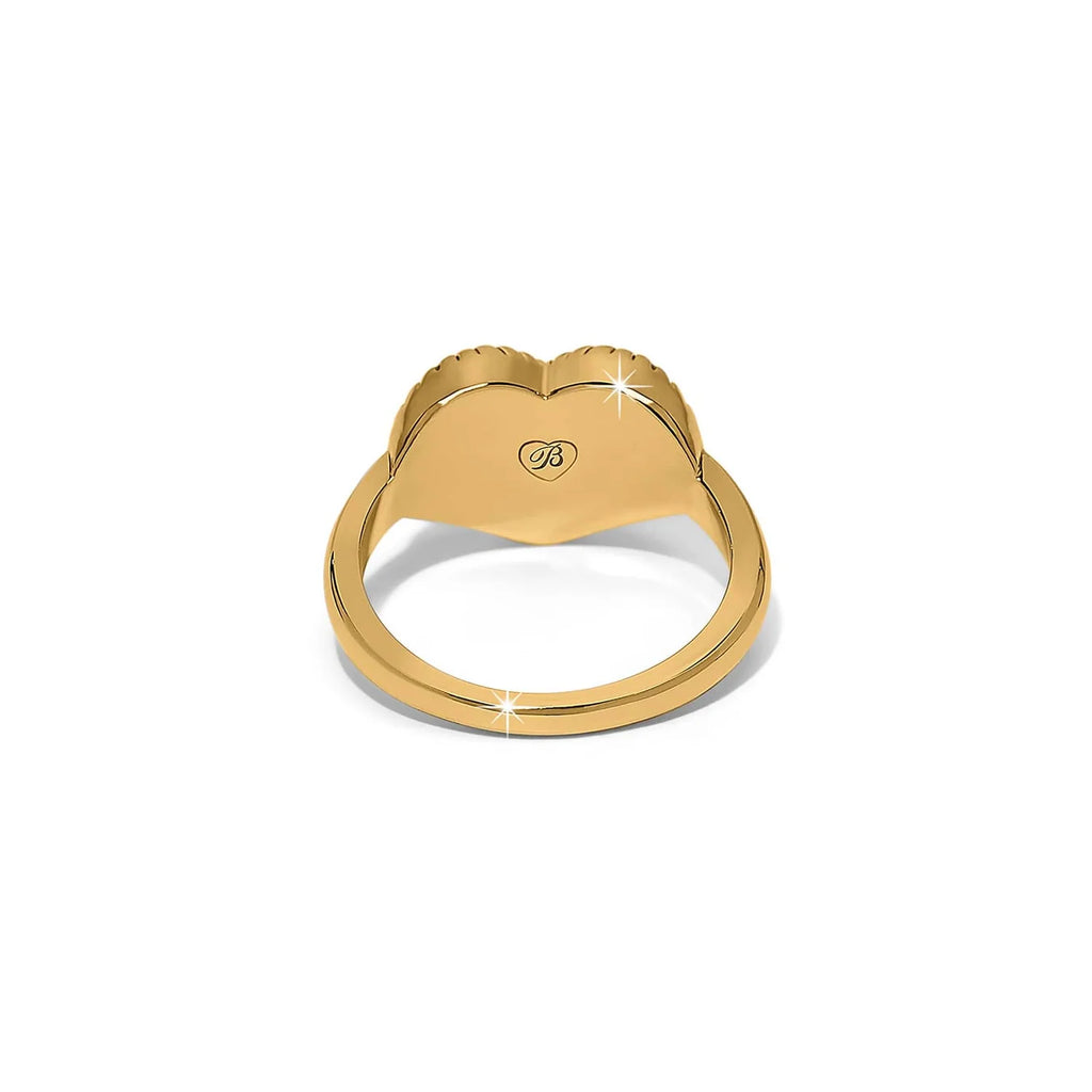 BRI Illumina Celeste Heart Ring
