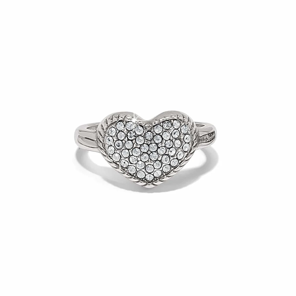 BRI Illumina Celeste Heart Ring