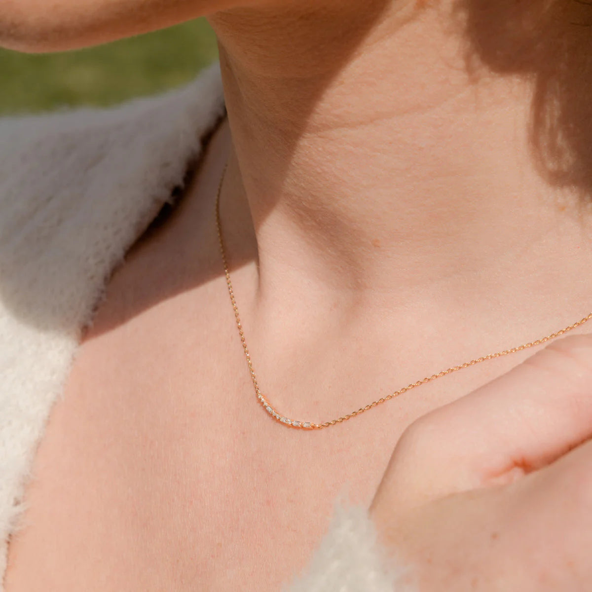 MBM ILY Morse Code Necklace