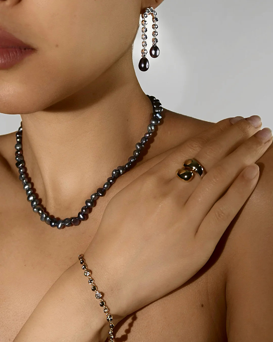 LAJ Molten Twist Ring
