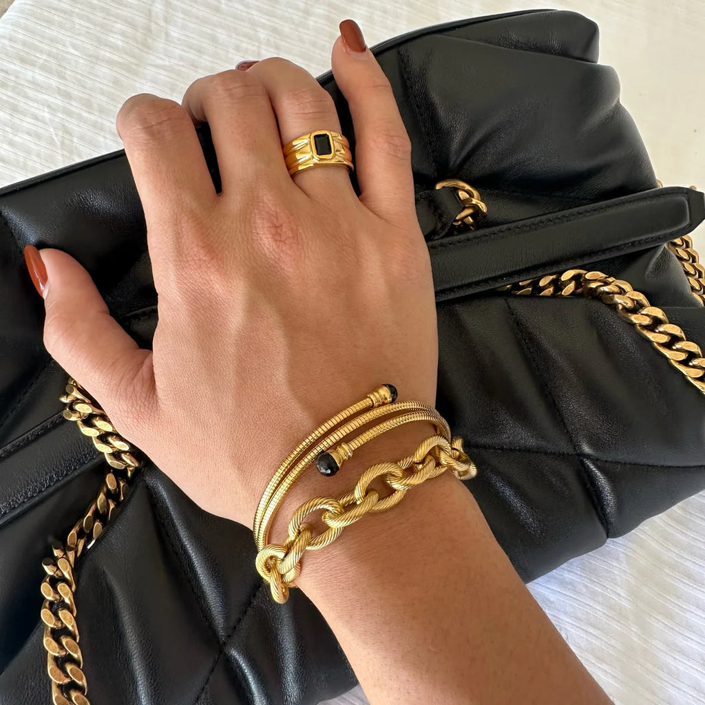EV Stevie Chunky Chain Link Bracelet