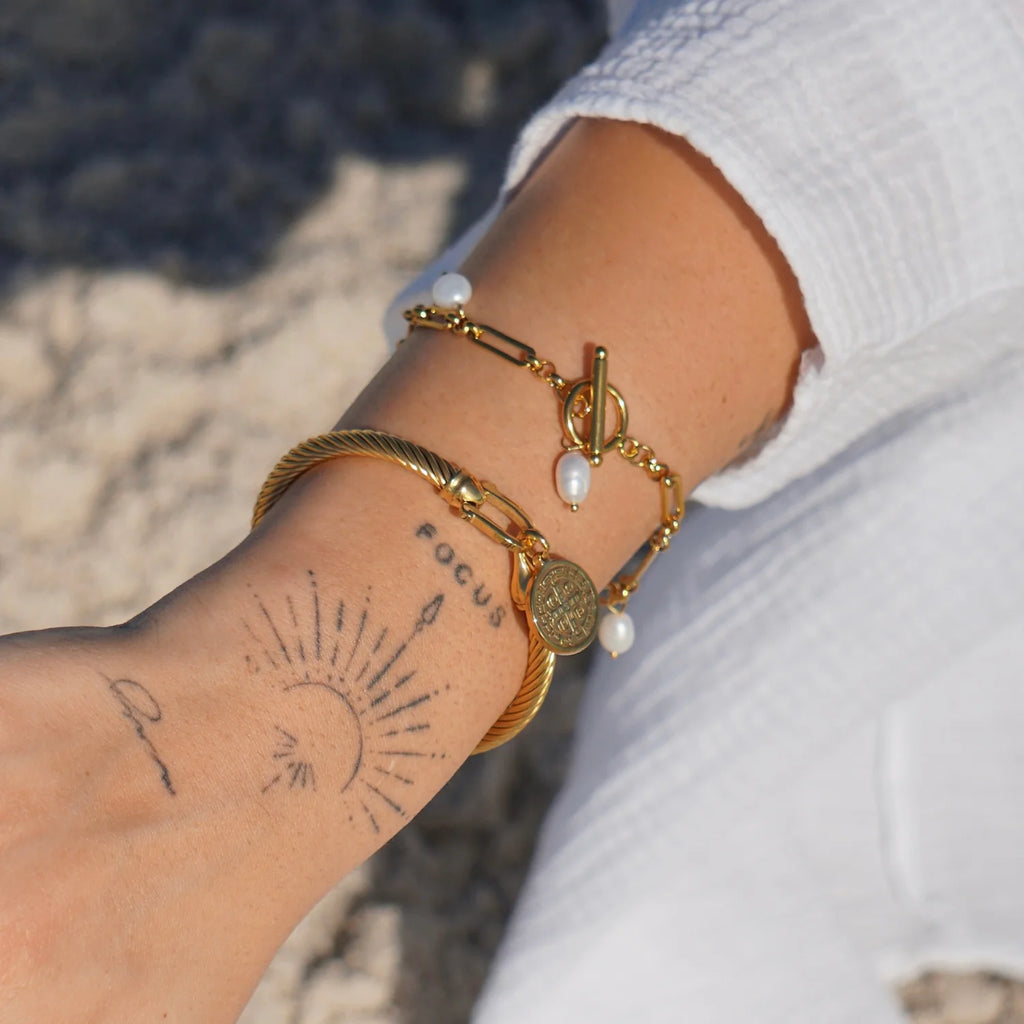 EV Maya Coin Bracelet
