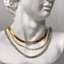 Load image into Gallery viewer, EV Fernanda Tennis Necklace
