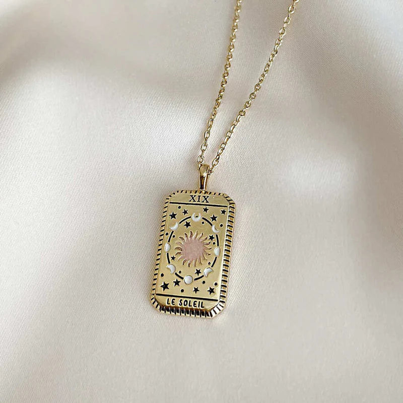WCO Le Soleil Tarot Necklace
