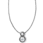 BRI Infinity Sparkle Petite Necklace