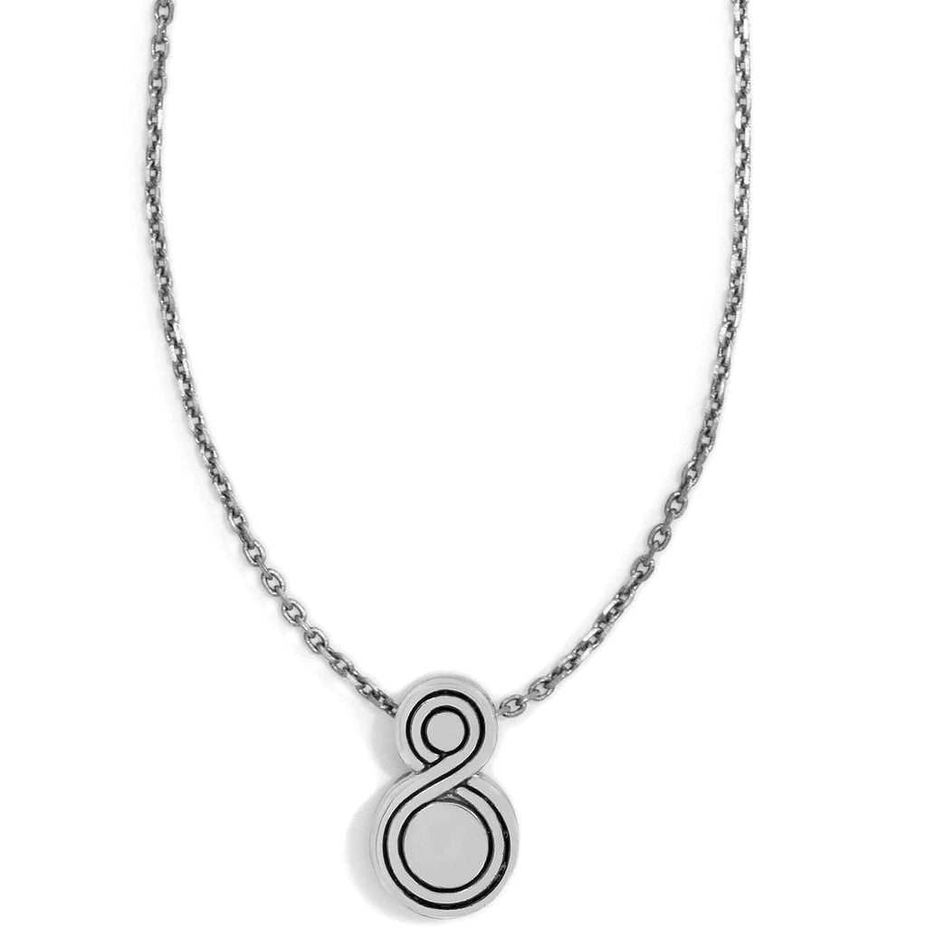 BRI Infinity Sparkle Petite Necklace