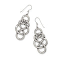BRI Interlok Braid Drop French Wire Earrings
