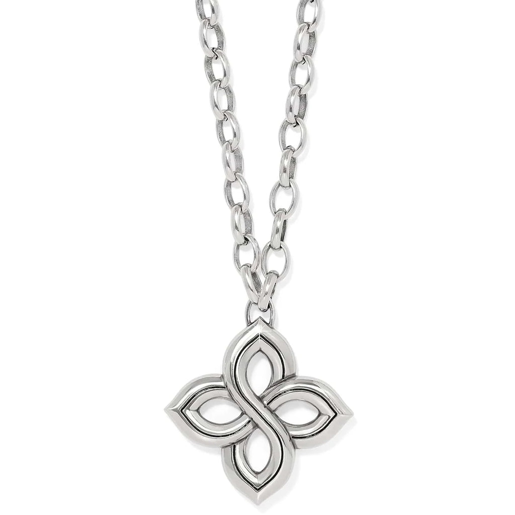 BRI Interlok Floral Knot Bold Necklace