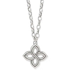 BRI Interlok Floral Knot Bold Necklace