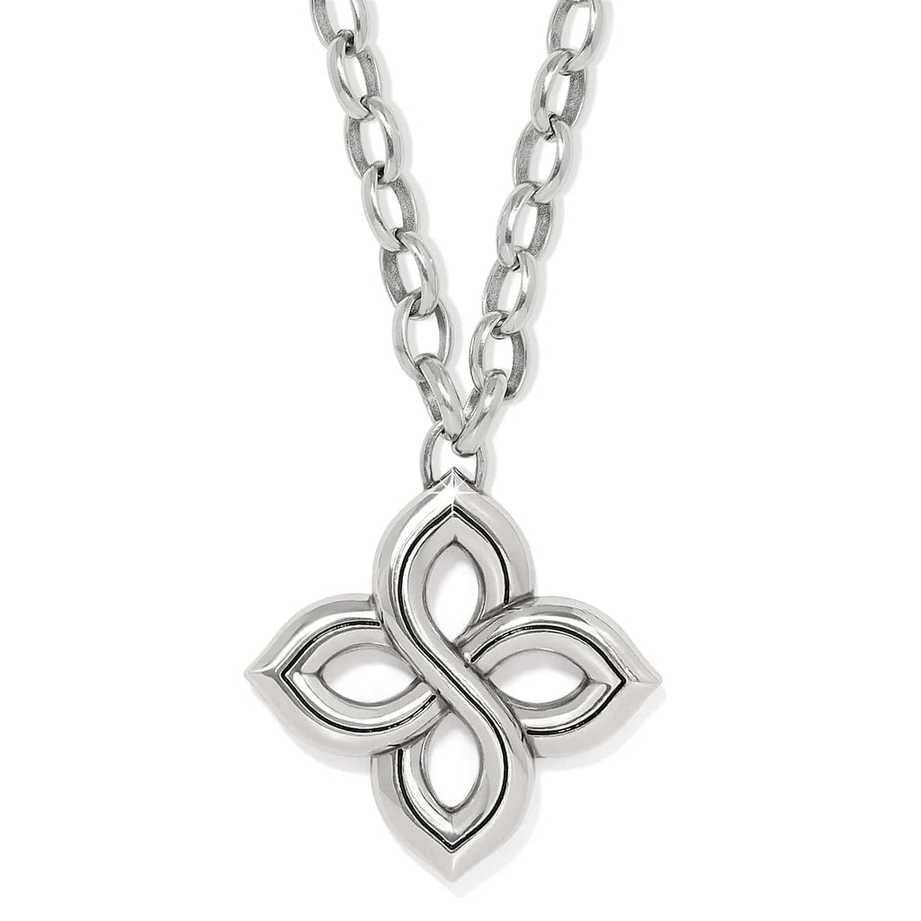 BRI Interlok Floral Knot Bold Necklace