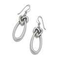 BRI Interlok Linked Hearts French Wire Earrings