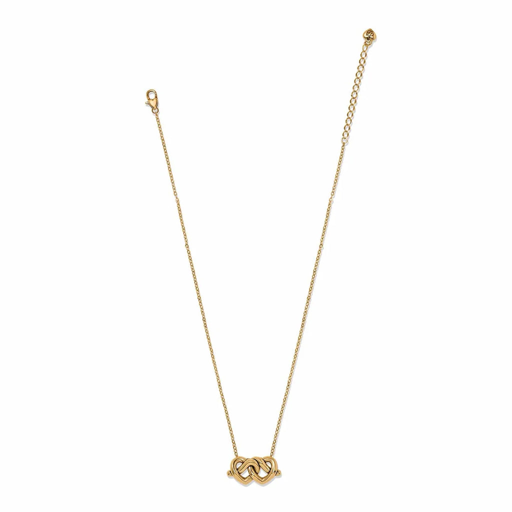 BRI Interlok Linked Hearts Necklace