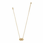 BRI Interlok Linked Hearts Necklace