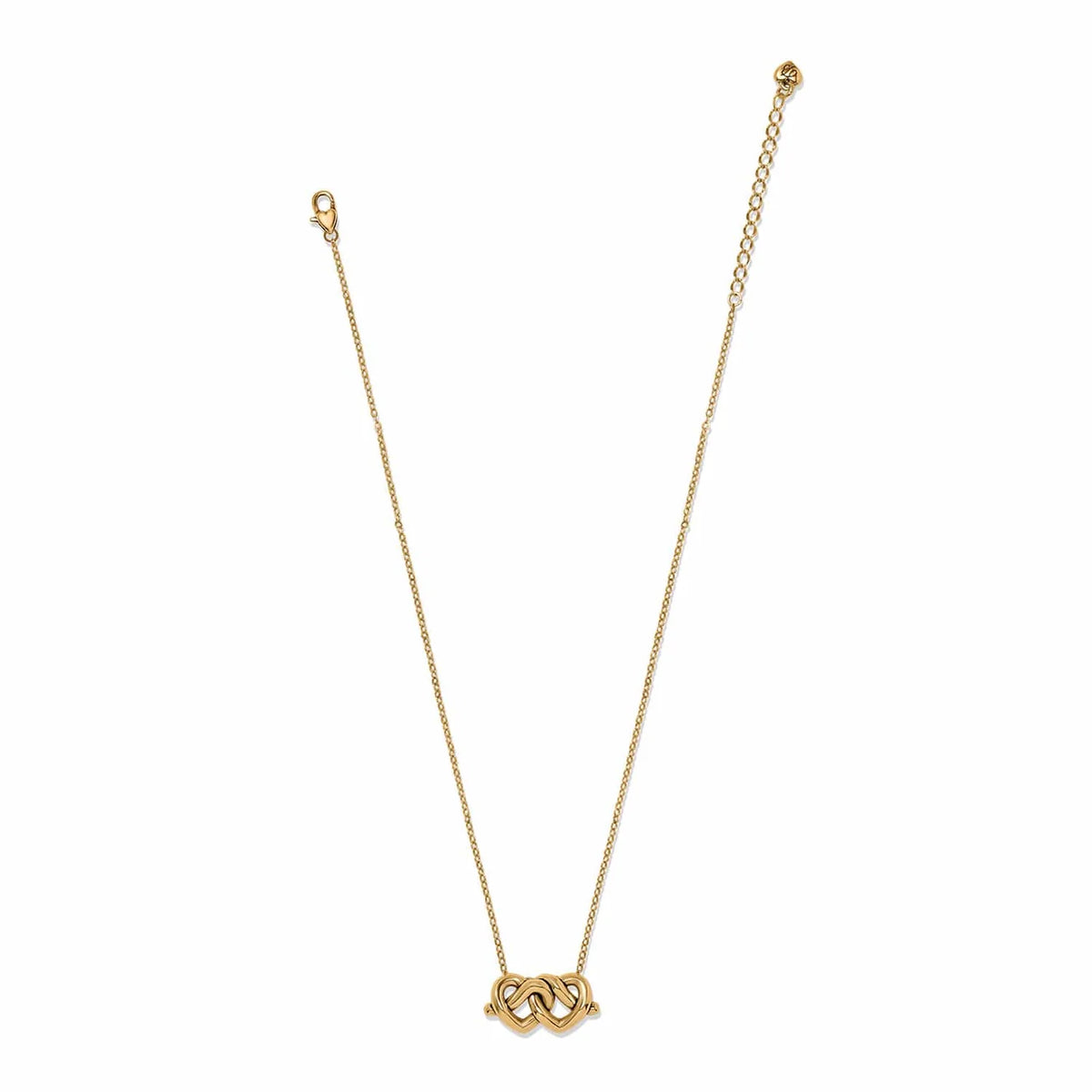 BRI Interlok Linked Hearts Necklace