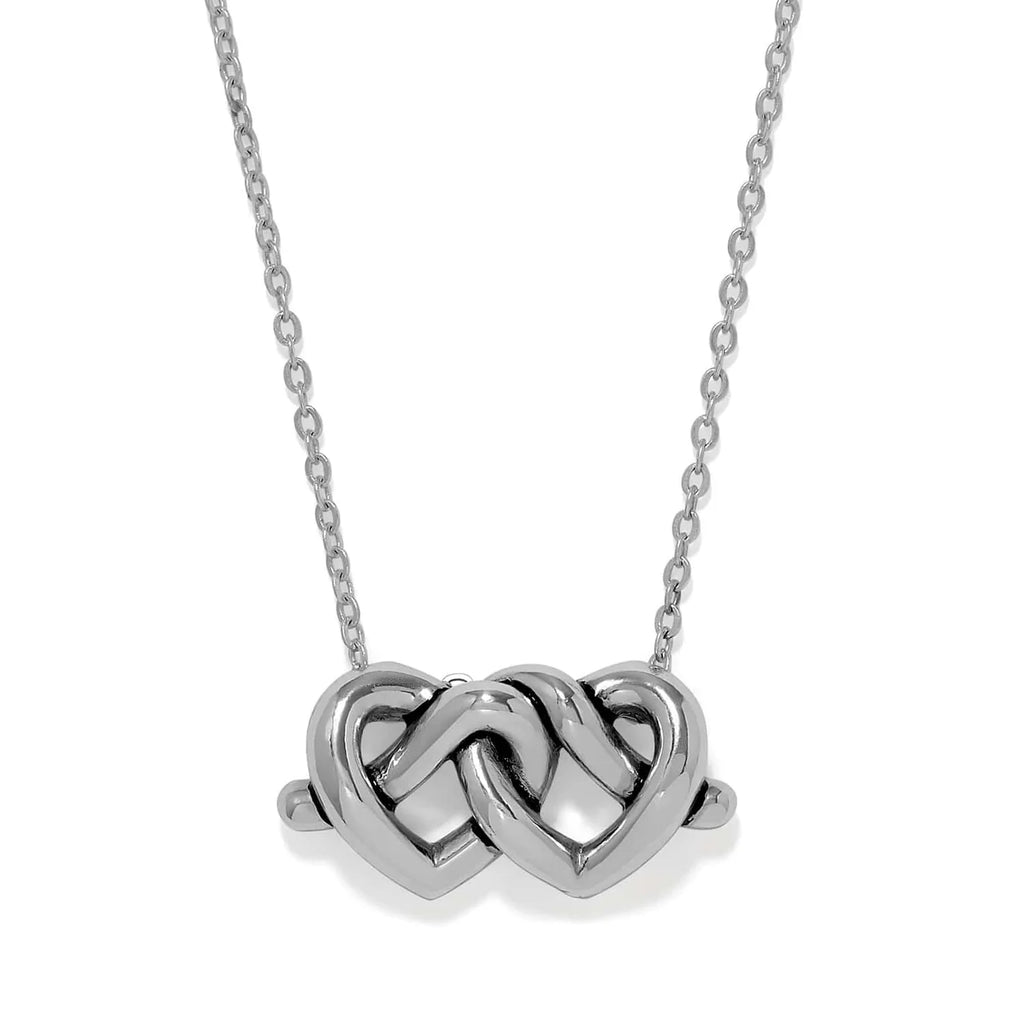 BRI Interlok Linked Hearts Necklace