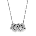 BRI Interlok Linked Hearts Necklace
