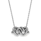 BRI Interlok Linked Hearts Necklace