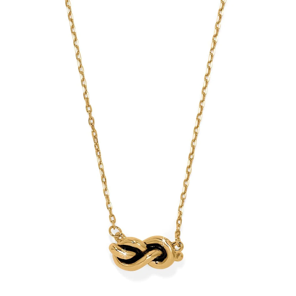 BRI Interlok Single Knot Petite Necklace