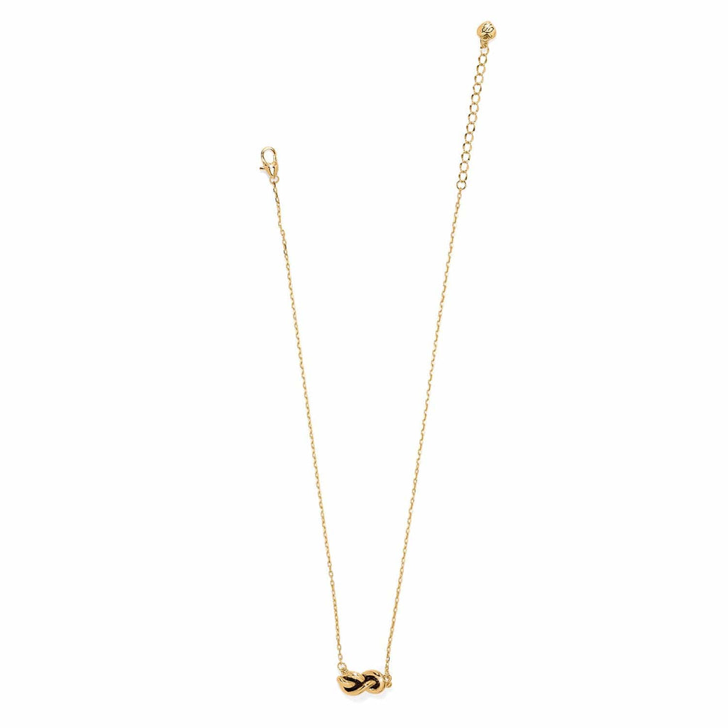 BRI Interlok Single Knot Petite Necklace
