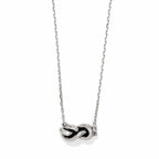 BRI Interlok Single Knot Petite Necklace