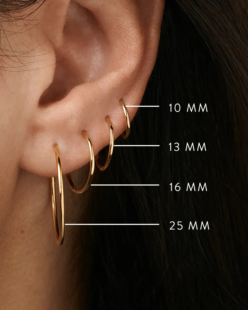 KS 925 Keeley Hoop Earrings