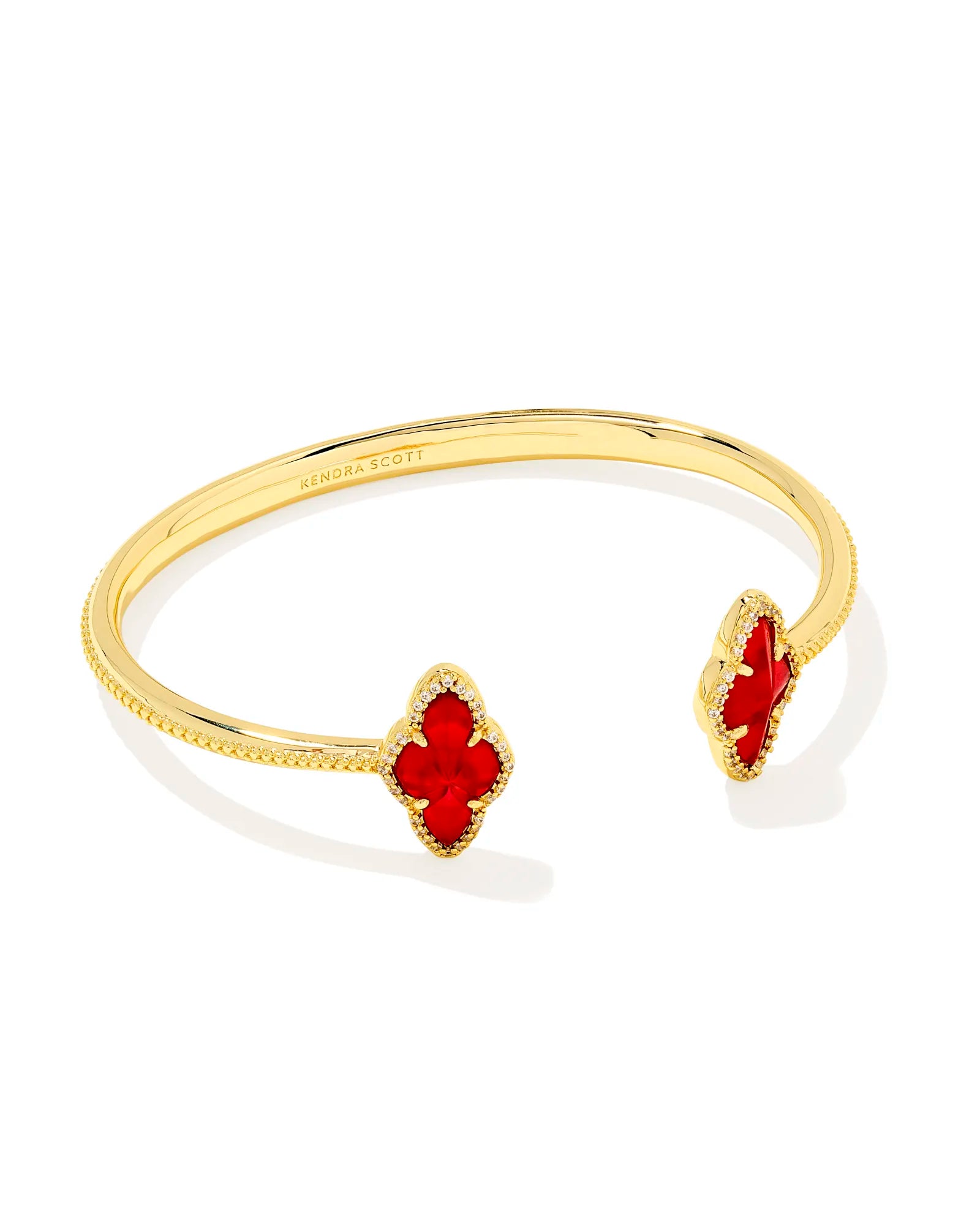 KS Abbie Pave Frame Cuff Bracelet