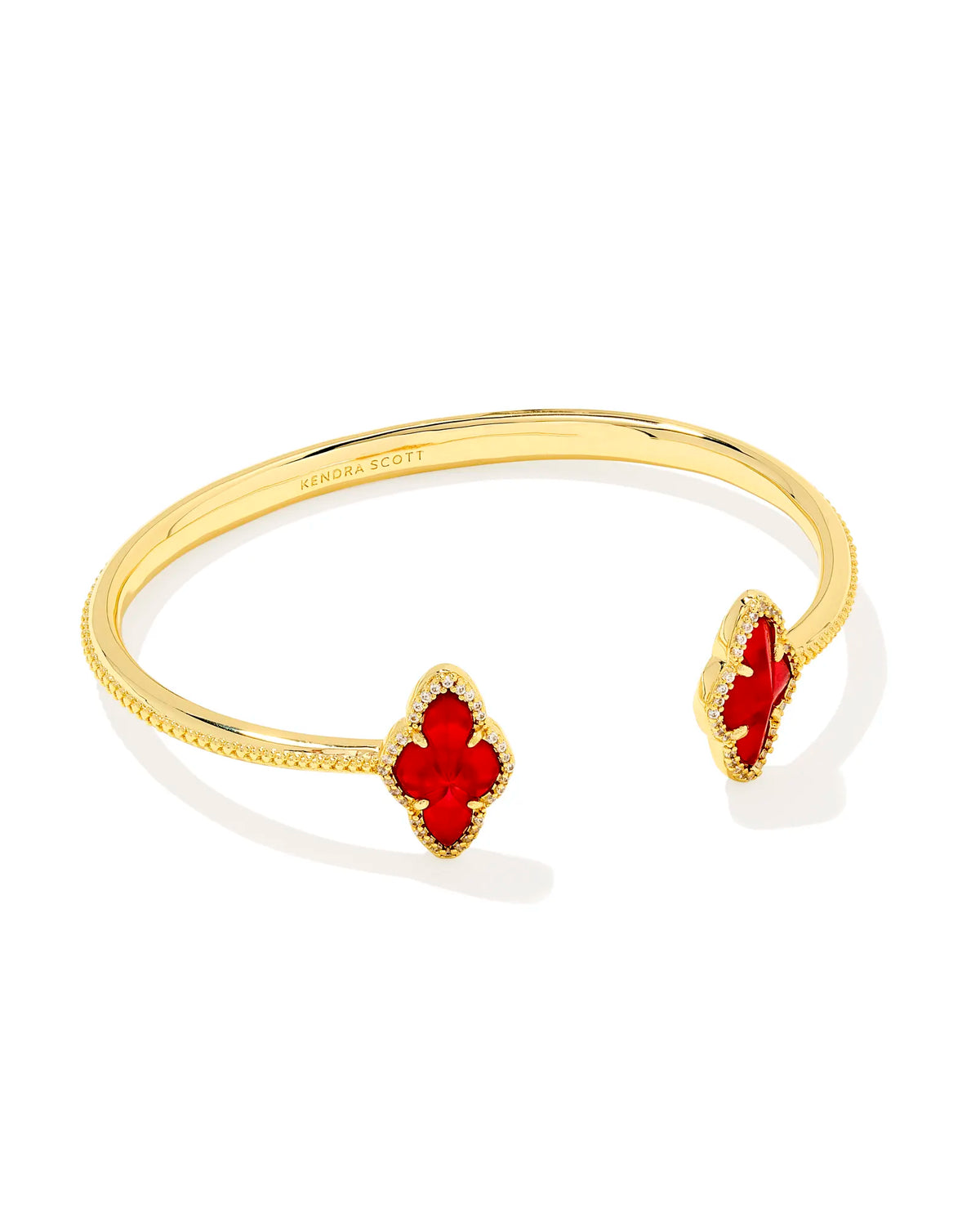 KS Abbie Pave Frame Cuff Bracelet