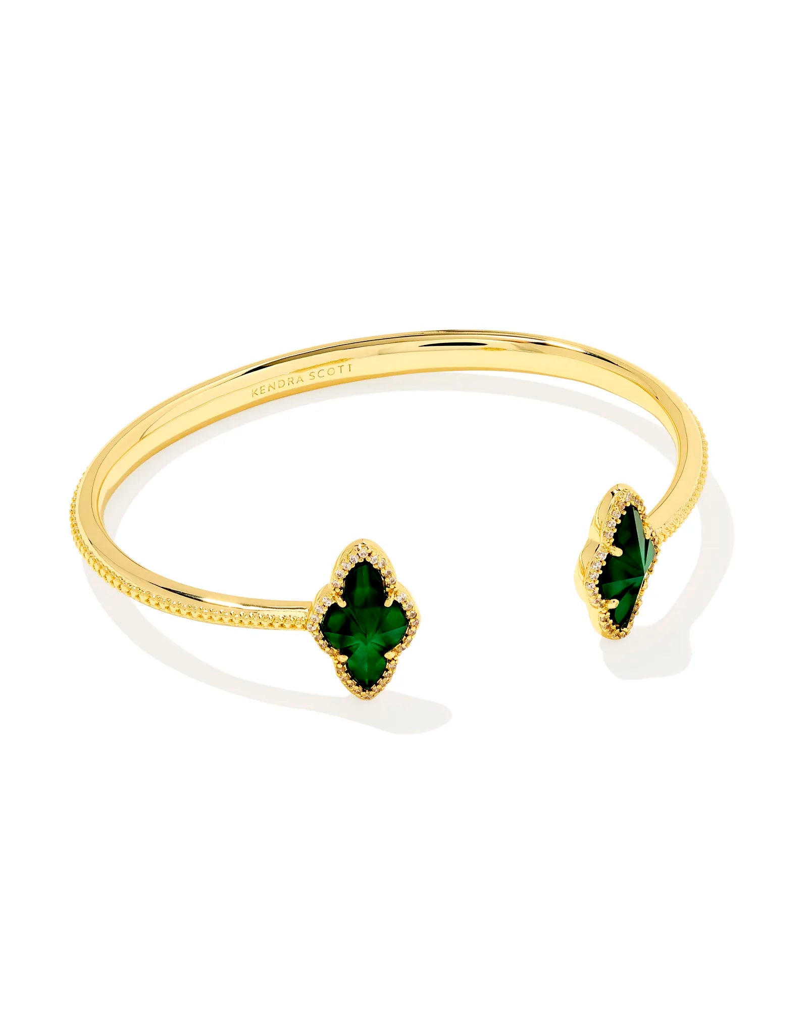 KS Abbie Pave Frame Cuff Bracelet