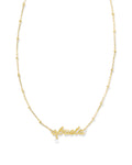 KS Abuela Script Pendant Necklace