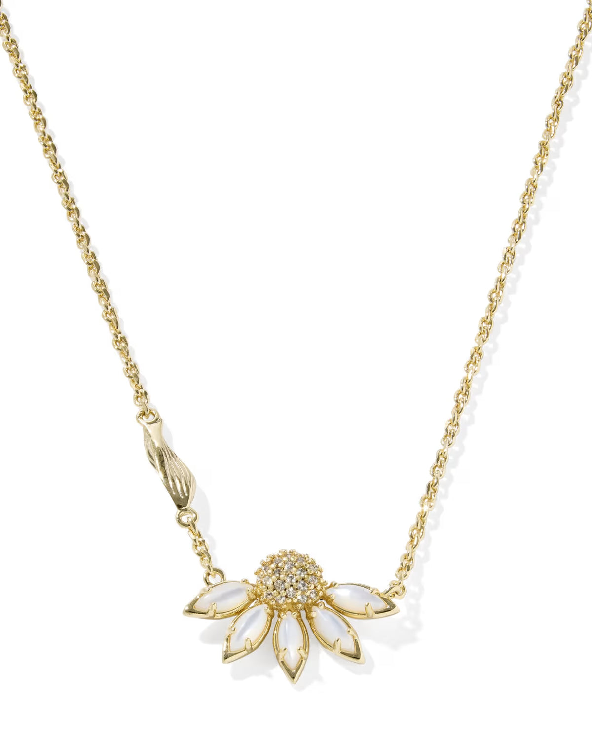 KS Anya Flower Short Pendant Necklace