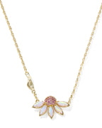 KS Anya Flower Short Pendant Necklace