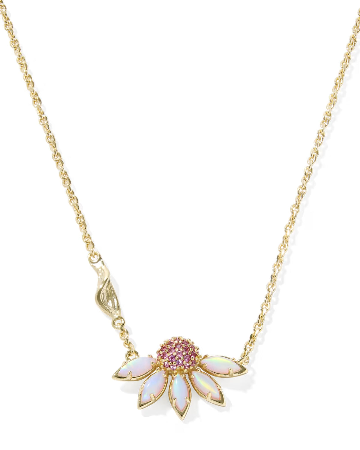 KS Anya Flower Short Pendant Necklace