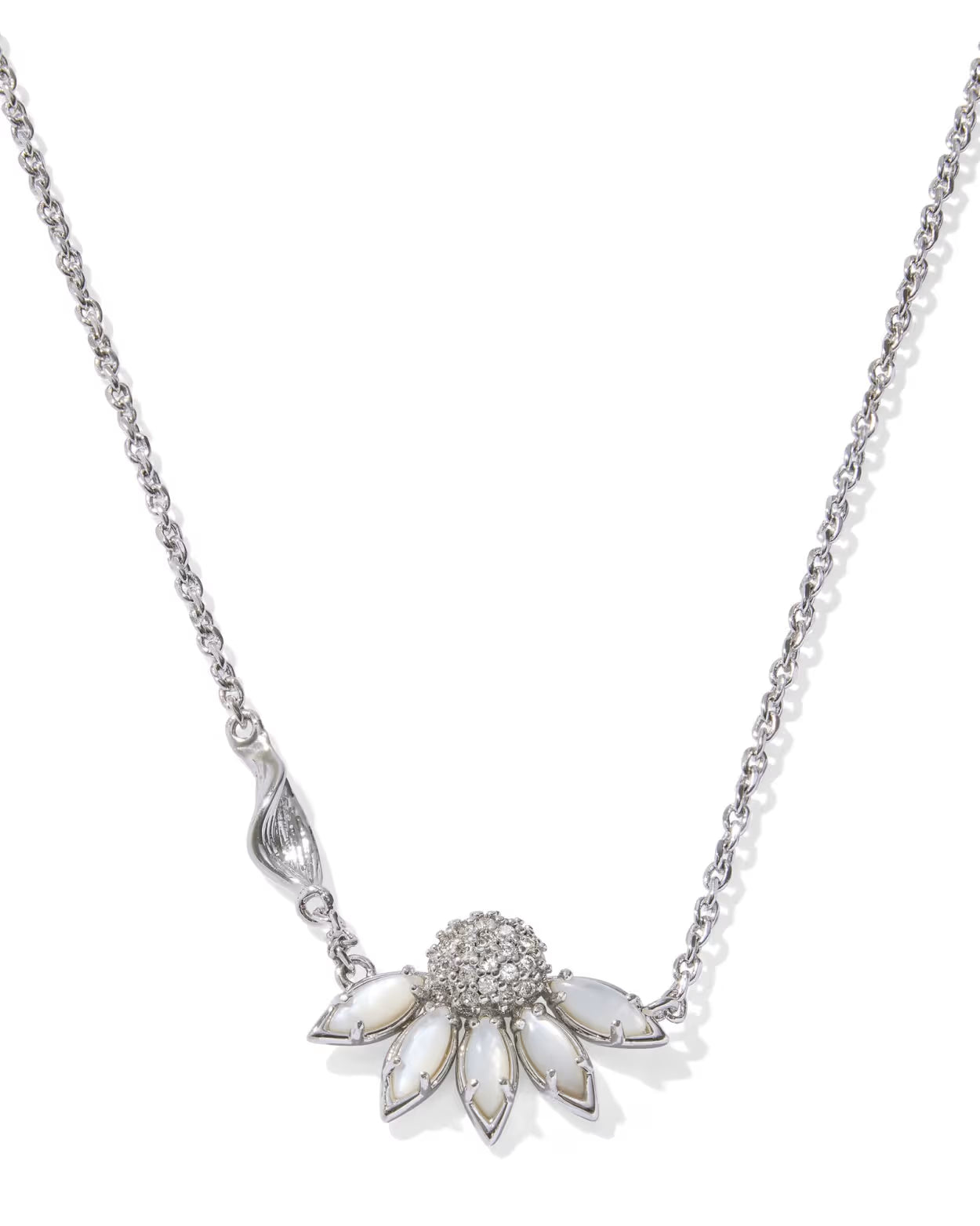 KS Anya Flower Short Pendant Necklace