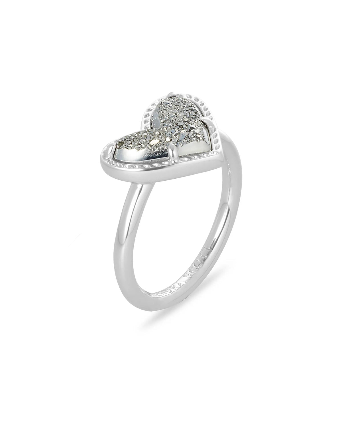 KS Ari Heart Band Ring